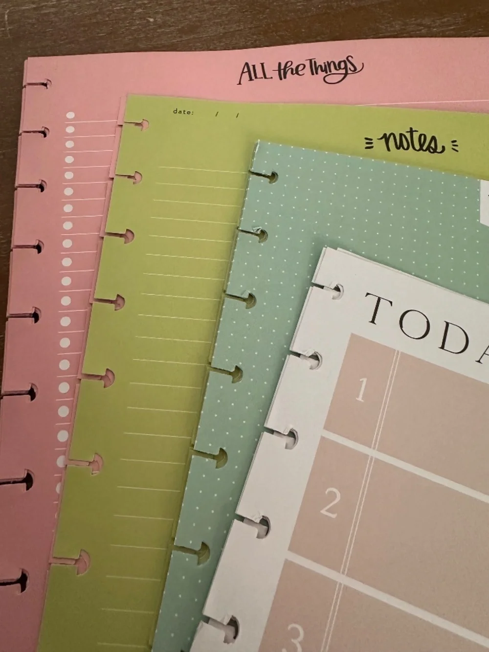 FILOFAX EXEC Notebook + Happy Planner Refill Bundle
